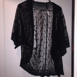 Black cover up/sweater